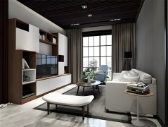 厅的家居搭配同样主要